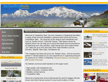 Tablet Screenshot of darjeelingtaxis.com